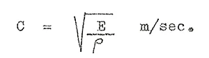 Formula della velocità di propagazione